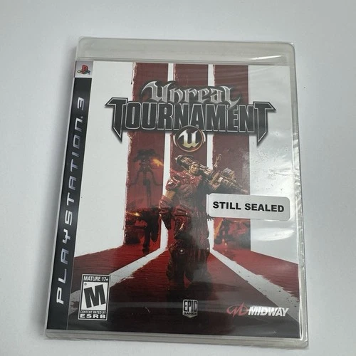 Unreal Tournament III (Sony PlayStation 3, 2007)new Sealed