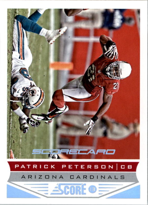 2013 Score Scorecard #6 Patrick Peterson - FB