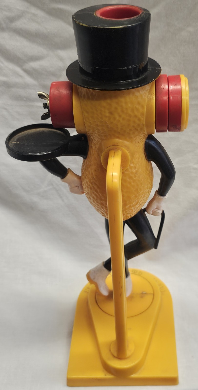 Vintage 1960's Mr. Peanut Planters Nuts Peanut Butter Maker Emenee Statue Figure