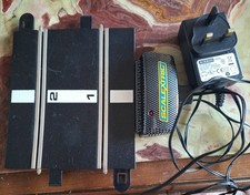 Scalextric Sport 1:32 Powerbase - Half Straight Track with transformer