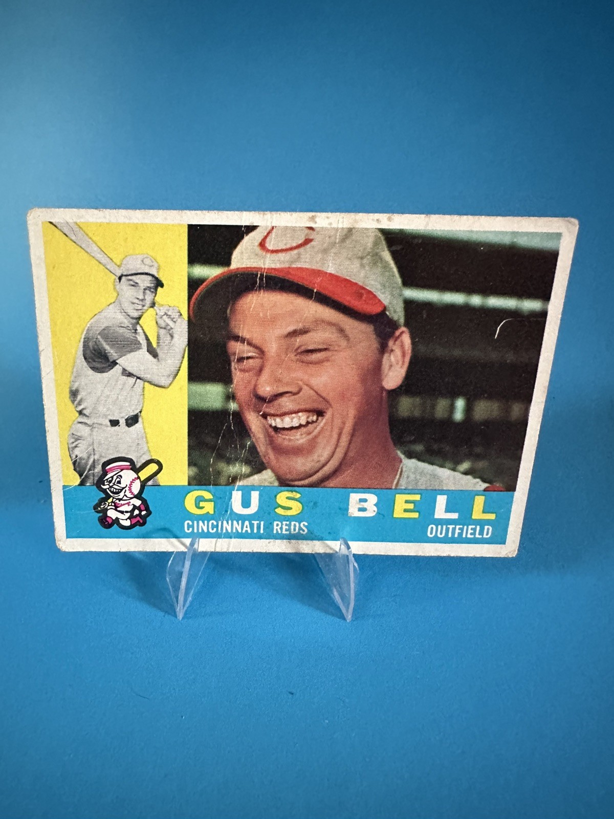 1960 Topps #235 Gus Bell Cincinnati Reds