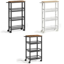 Servierwagen Küchenwagen Küchenregal Rollwagen Nischenregal Wohnzimmer Bars