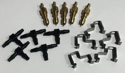 RNL RABBITNIPPLES 5 Pc Brass Rodent Rat Mice water Nipples