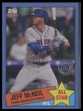 2020 Topps #85AS-45 Jeff McNeil 1985 Topps Baseball 35th Anni All-Stars Blue