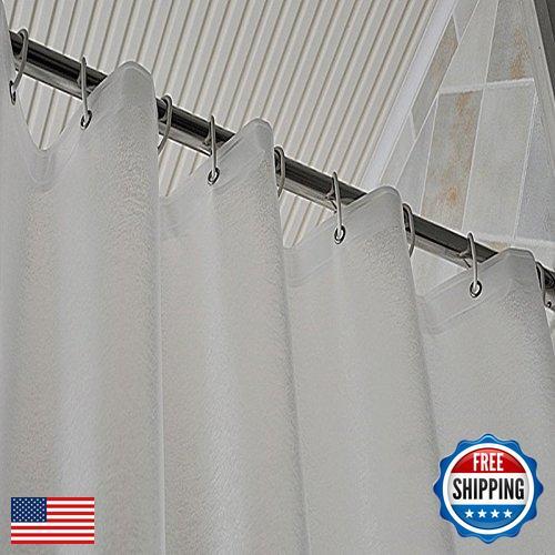 AooHome Duschkabine Vorhang Liner für kleine Größe 36x72 Zoll, 8G Eva Half Sho - Bild 3 von 5