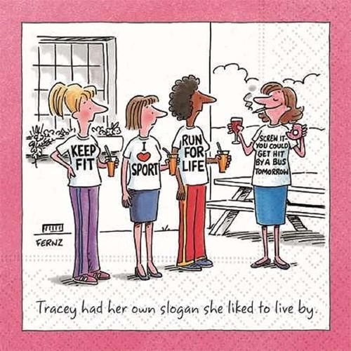 Design Design Slogan to Live by Cocktail Napkin,Party Tableware & Serveware