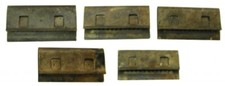 1968-72 C3 CORVETTE WIPER DOOR TRIM CLIP SET, USA MADE.