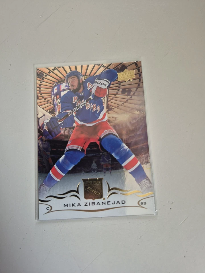 2018-19 Upper Deck Mika Zibanejad Silver Foil #124 New York Rangers - Photo 1/1