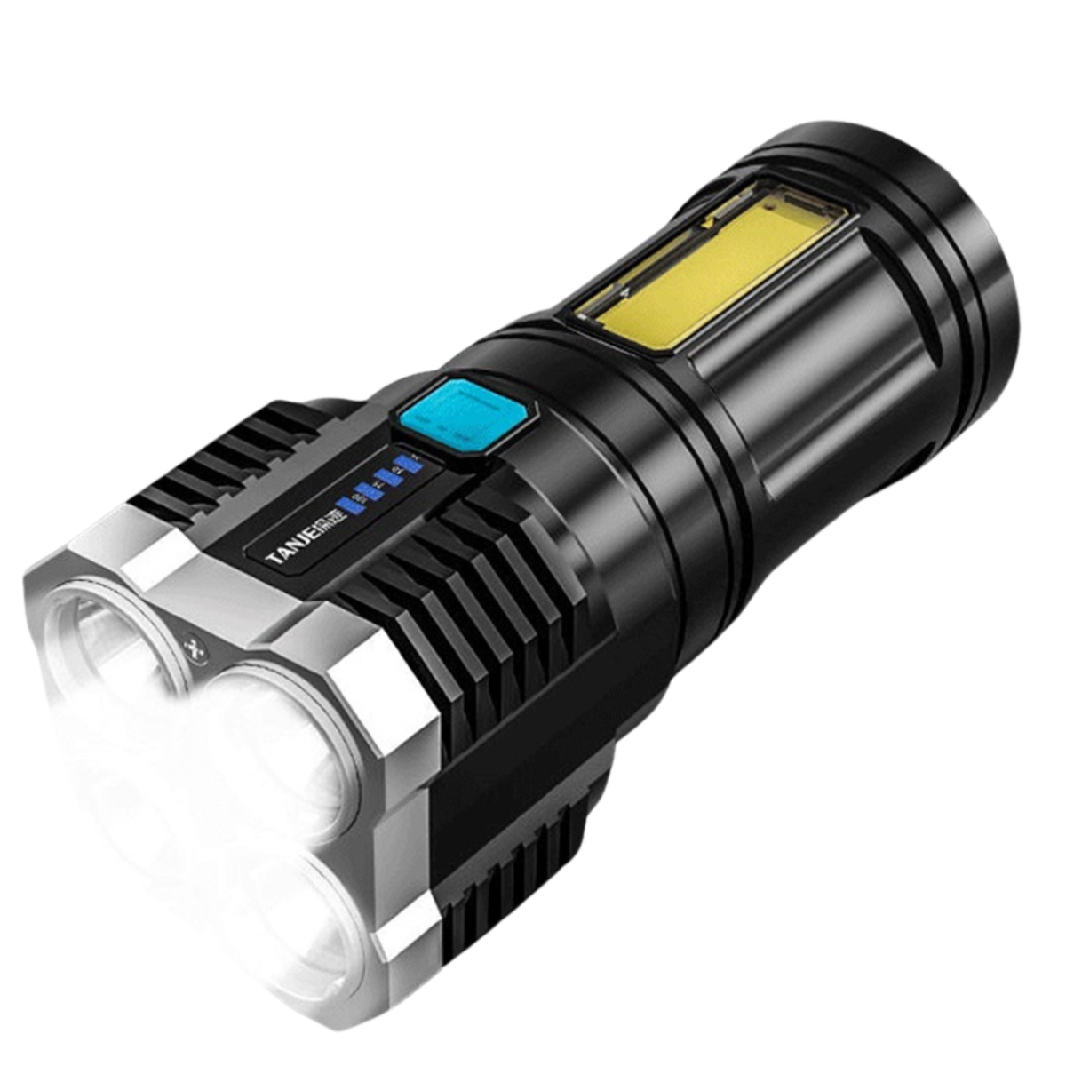12000000LM High Powered LED Flashlight Super Bright Torch USB - Foto 4