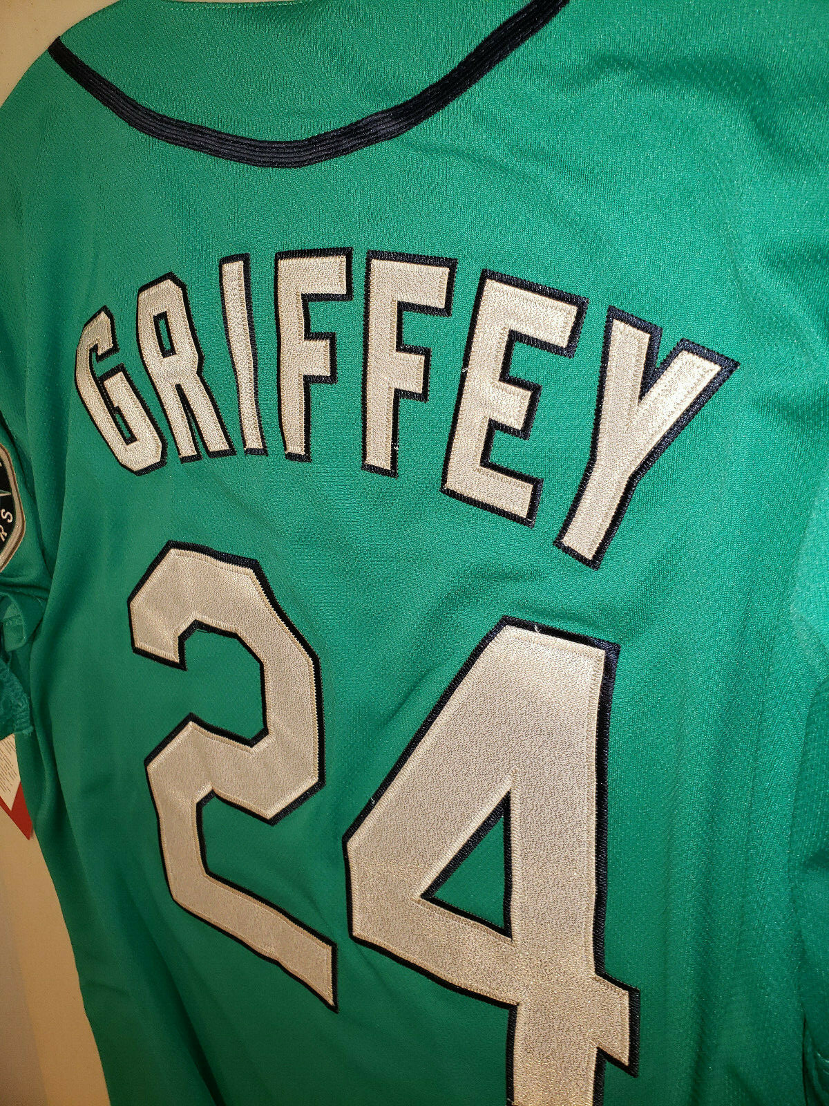 Retro Ken Griffey Jr Seattle Mariners Green Mens XXL Baseball Jersey eBay