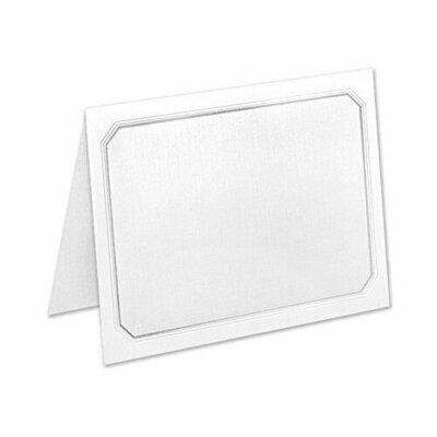 5 x 7'' Foldover Blank Greeting Cards - Classic Linen 80lb Cover - 25 per Pack