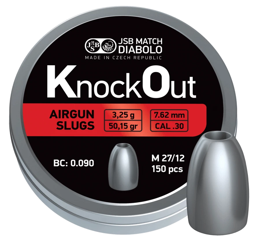 JSB Knockout Ø7,62 (.30); 3,25g; 150 Stück
