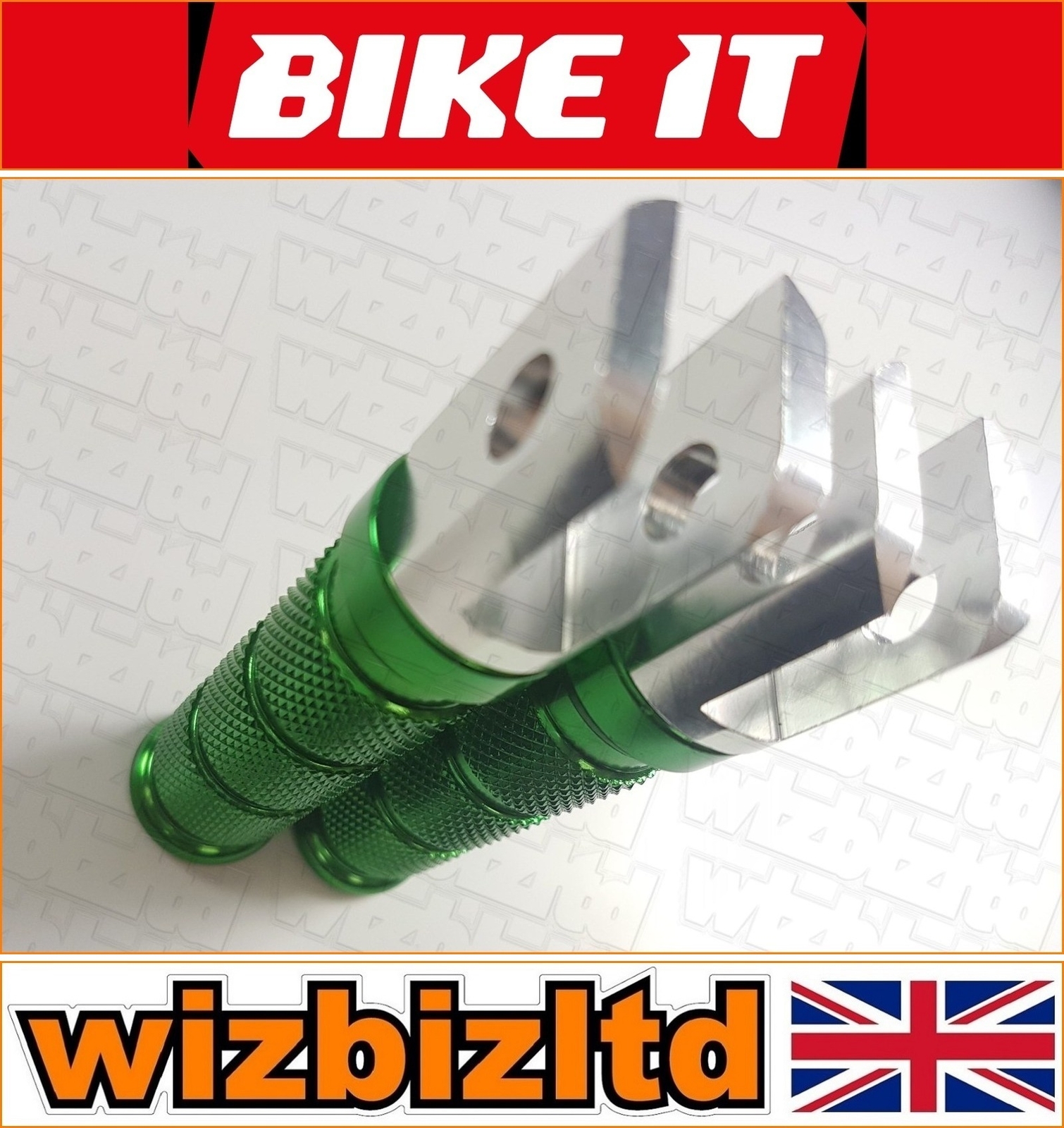 Honda CBR 1100 XX Super Blackbird 19961998 [Front Green Alloy Sports