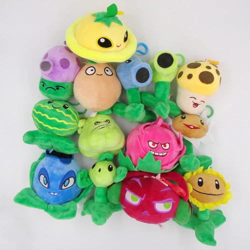 Plants vs Zombies 2 PVZ Figures Plush Baby Toy Stuffed Hang Dolls Gifts 10-18cm - Picture 2 of 55