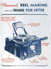 Copy of Instructions for Personal Reel Making with View-Master Film Cutter