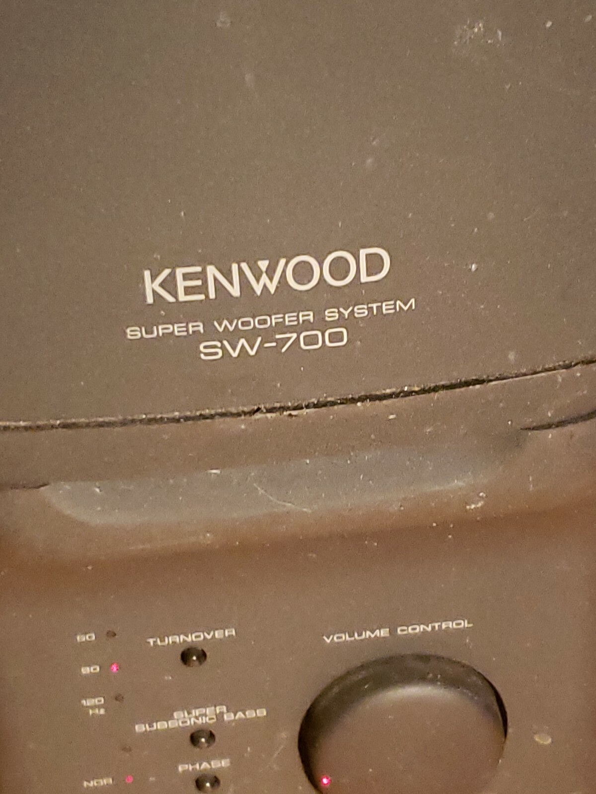 kenwood sw 700 subwoofer