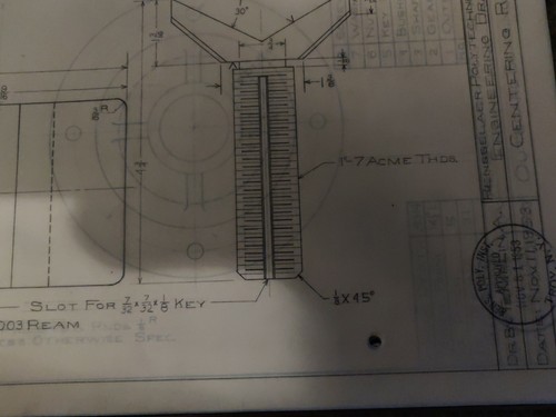 Rensselaer Polytechnic Institute 1953 ENGINEERING DRAWING Troy, NY Course A.E. - Picture 7 of 8