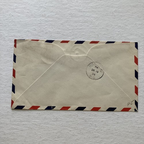 Canada Air Mail First Flight Sept Iles to Rimouski Caribou Cachet 12-19-1936 - Picture 4 of 4