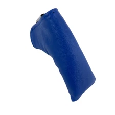 Sunfish blue genuine leather blade putter golf headcover