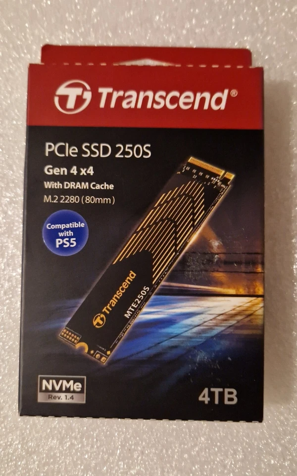 4TB Interne SSD von Transcend (TS4TMTE250S)