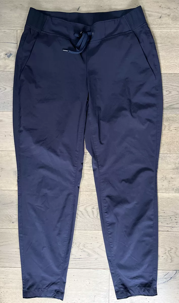 Athleta Navy Athletic Ankle Pants Jogger Nylon Spandex RN#54023 Women’s  Size 4