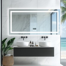 1.6m Full Length Bluetooth LED Bathroom Mirror Antifog Smart Digital Wall Mirror