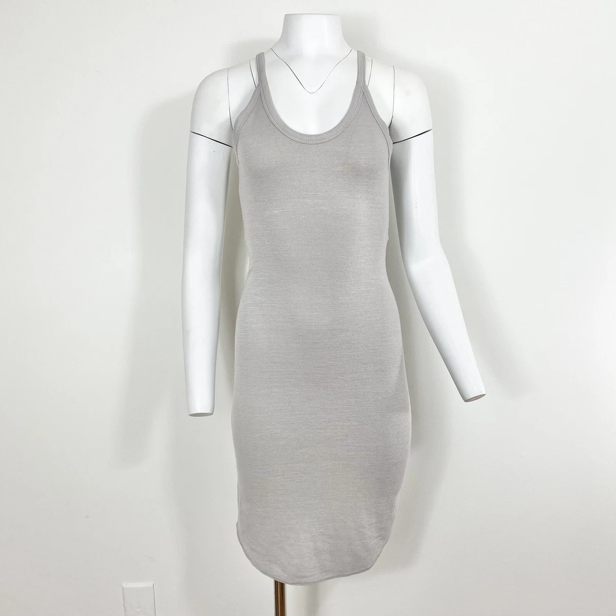 WILFRED FREE GRAY OPEN BACK KNIT DRESS Small eBay