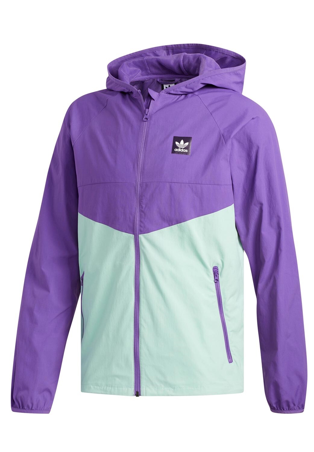 Adidas Dekum Packable Jacke - lila Adidas Dekum Packable Jacke - lila