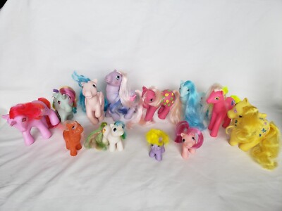 My Little Pony G1 Lot Ponies Hasbro Vintage MLP Sunbeam Flower