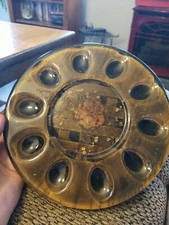 Vintage Lucite Deviled Egg Plate by Design Gifts International Made in the USA