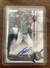 2022 Bowman Chrome Jonatan Clase 1st Bowman Auto