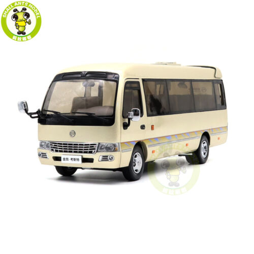 1/24 Gold Dragon XML6700 Coaster Minibus Bus Diecast Model Car Bus Toys Gifts - Picture 1 of 13