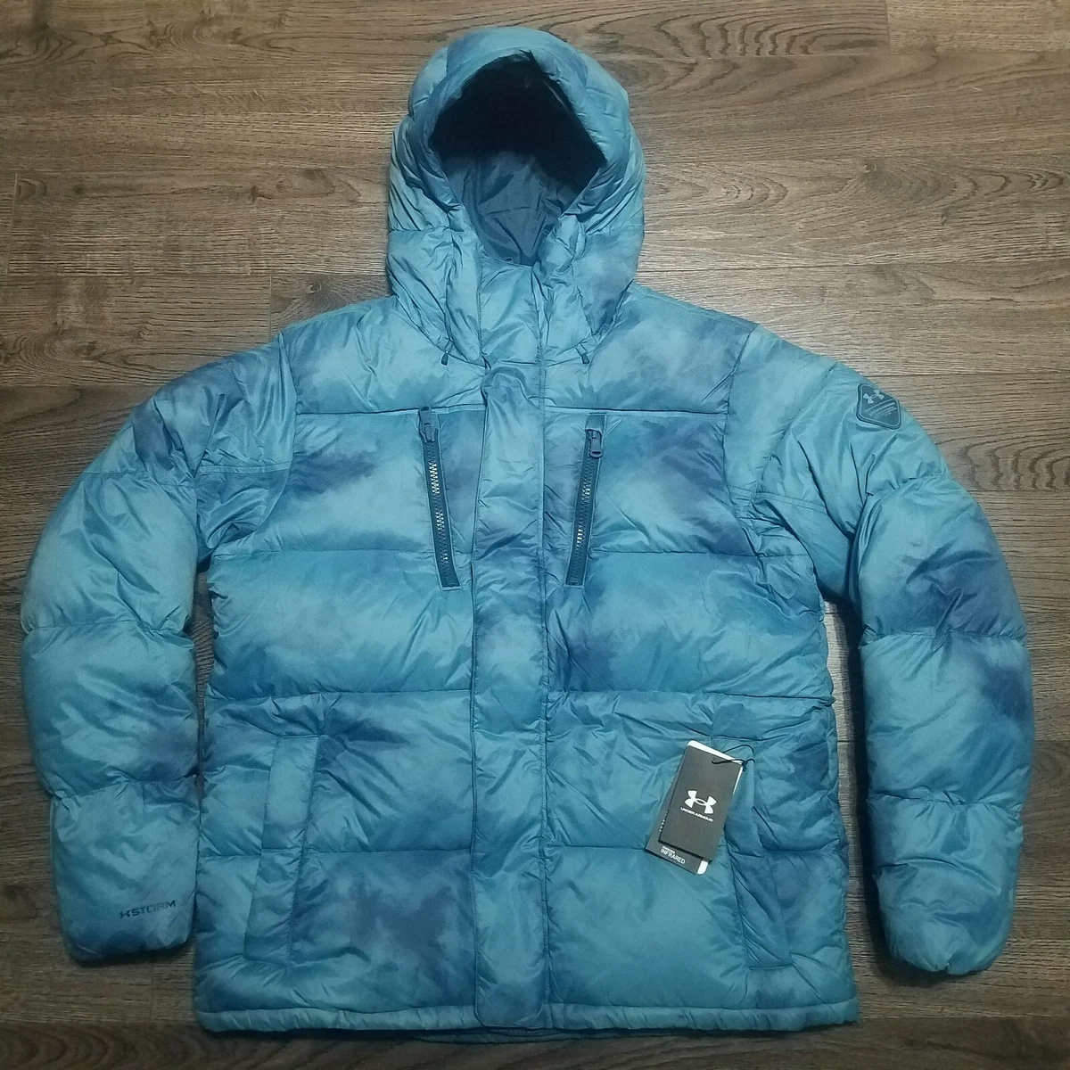 Mens puffer jacket store under armour