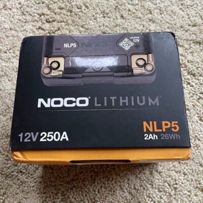 NOCO NLP5 12V 250A Lithium Powersport Battery
