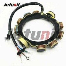 Estator fueraborda 75 hp 85 hp 90 hp para Yamaha 688-85510-11-00 15 amperios 3 cilindros 1984-1996