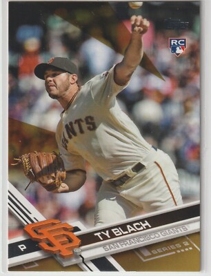 2017 Topps - TY BLACH - RC GOLD /2017 #625 - San Francisco Giants