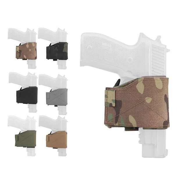 Universal Pistol Holster Adjustable Quick Pull Holsters Molle Belt Military Vest