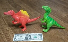 Lot of 2 Ankyo Dinosaur Figures Toys