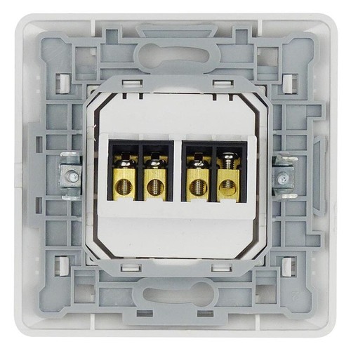 Dynavox Cassa Altoparlante 4 Morsetti per Casse da Incasso Standard Terminale Casse - Foto 3 di 3