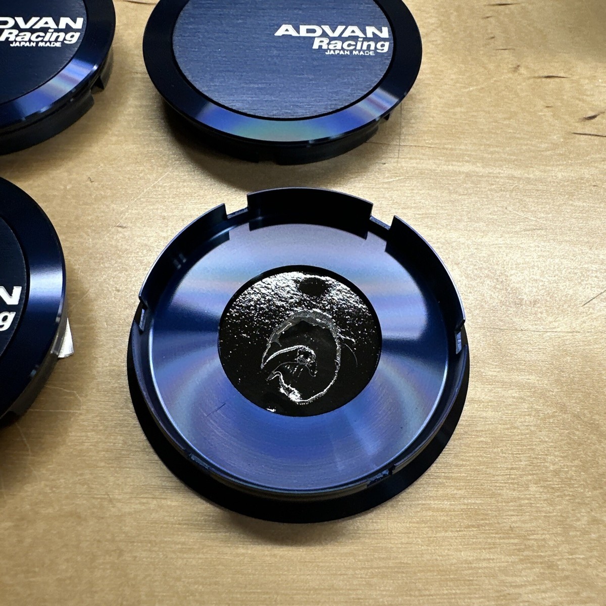 OEM Advan Racing Center Cap 63mm Full Flat Blue Set Of 4 Pcs OEM Advan Racing Center Cap 63mm Full Flat Blue Set Of 4 Pcs