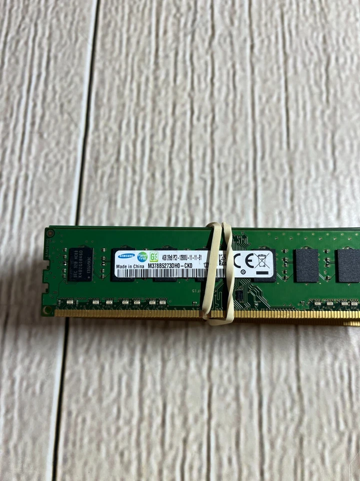 Lot of 10 Samsung 4GB PC3-12800U DDR3-1600 MHz DIMM - Image 2 of 2