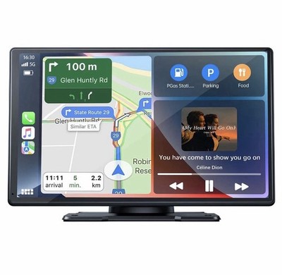 LAMTTO 9-inch Wireless CarPlay Multimedia Player, supports wireless CarPlay
