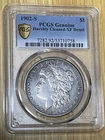 1902-S $1, Morgan Silver Dollar, PCGS, XF Details (Cleaned), Album/Type coin