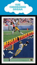 Jim Everett / Henry Ellard 1991 Upper Deck #30 Los Angeles Rams