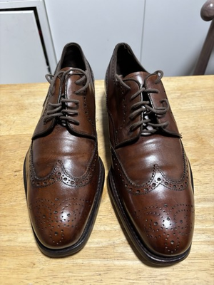 #ad PRADA Mid Brown Leather $79.99