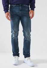 Image of Hugo Men's Slim Fit 708 Jeans Medium Blue Size W34 L32 *REF27-111
