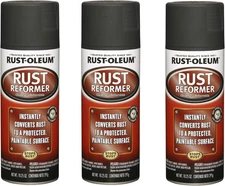 248658A3 248658-3PK Rust Reformer Spray, 10.25 Oz, Black, 3 Pack, 10