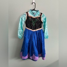 Disney Frozen Halloween Costume Anna Dress Up As Anna Size 5/6 Small