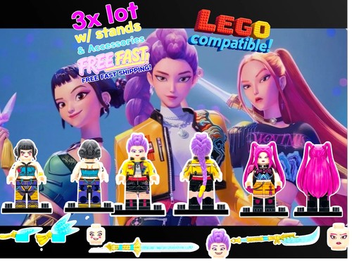 KPOP Demon Hunters Minifigures Set