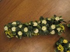 Set of 4 Flower Filled Garden Beds 1:12 scale miniature landscaping OOAK — photo 3